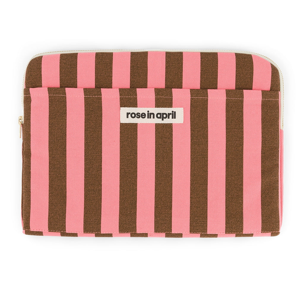 POCHETTE ORDINATEUR PINK/OLIVE