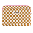POCHETTE ORDINATEUR DAMIER/CARAMEL