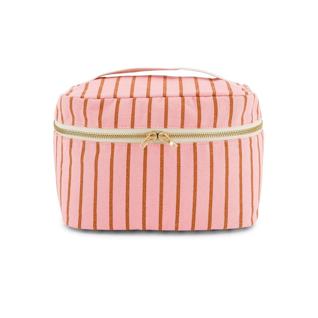 VANITY OONA RAYURES PECAN/STRAWBERRY